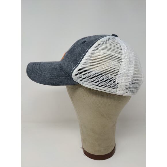 Tommy Bahama Slideback Mesh Back Hat Gray & White Embroidered Logo One Size - Picture 4 of 11